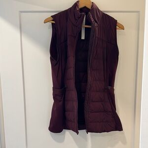 Lululemon Burgundy Vest